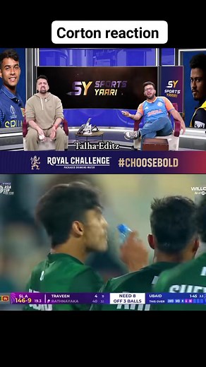 100K views · 2.8K reactions | Cartoon network reaction pak last over vs Sl_A | Green Sports TV | Facebook
