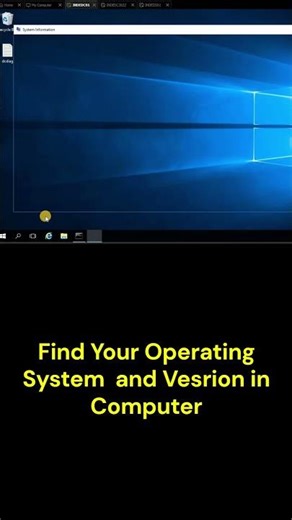 Find Your Operating System and Version in Computer in two ways #techvideo #ytshorts