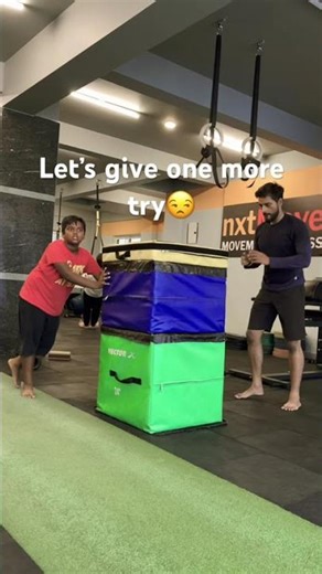 Explosive box jump for power &athleticism💥#BoxJump #Plyometrics #LegWorkout #ExplosivePower #Shorts