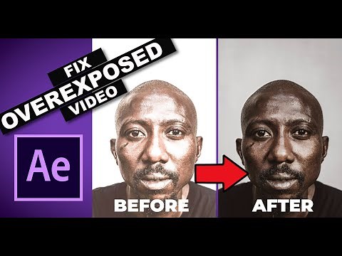 SOLVED* How To Fix Overexposed Footage IN After Effects