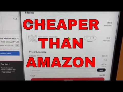 Toyota OEM Parts Are Cheaper Than Amazon (15% Off Ends Soon)