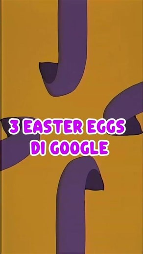 3 Easter Eggs Google | #shorts #fiturtersembunyi #google