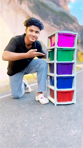 plastic drawer storage ka Fixing 😱 #shortsfeed #drawer