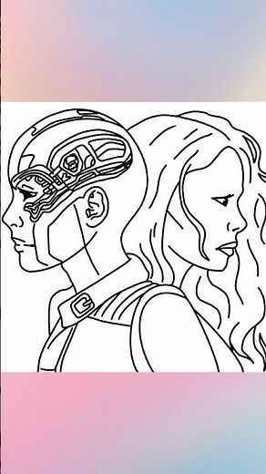 Drawing Gamora & Nebula from Marvel in Procreate (Timelapse)