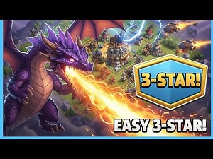 Rocket Loon RAGE! NEW TH12 Attack Strategy - Zap Dragons & Super Dragon Combo