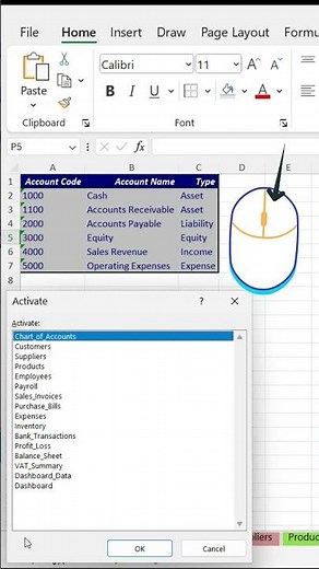 Search Name In More Than 10 Sheets In Excel!|Excel Shortcuts That Save You Time#excel #spreadsheet