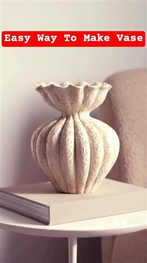 Dry Clay Vase #pottery #shorts