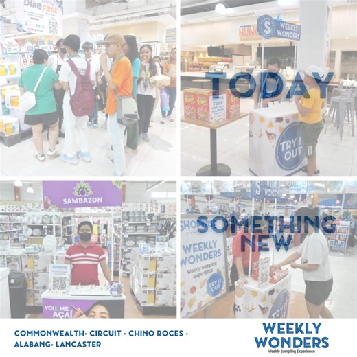 Try something new at Shopwise today! 💙 Visit Shopwise Commonwealth, Chino Roces, Circuit, Alabang, and Lancaster. #TryItOutShopwise #shopwiseweeklywonders | Shopwise