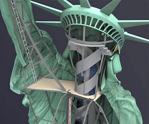 What's Inside of the Statue of Liberty