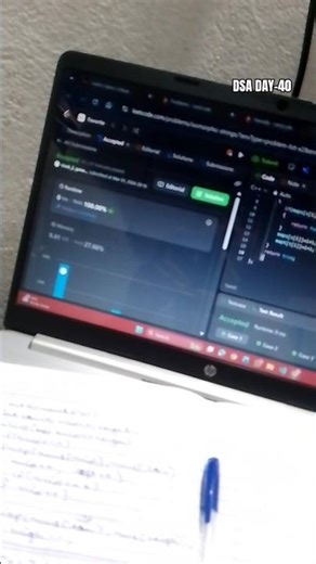 Level Up: DSA Day 40 #apnacollge #leetcode #shorts #ytshorts #consistency #dsa