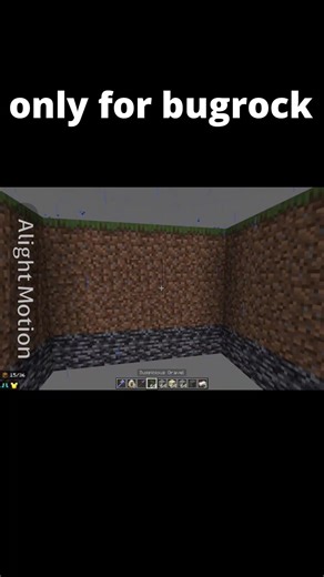 only for bugrock 💀 #minecraft #ozelblox #gaming #memes #dream #minecraftbuilding #mcpe #mcpe