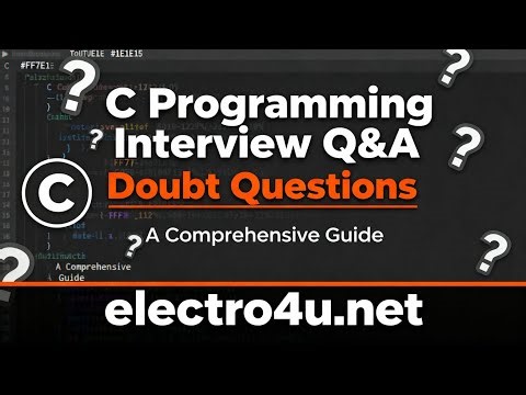 Don't Make THIS C Programming Mistake in Your Interview