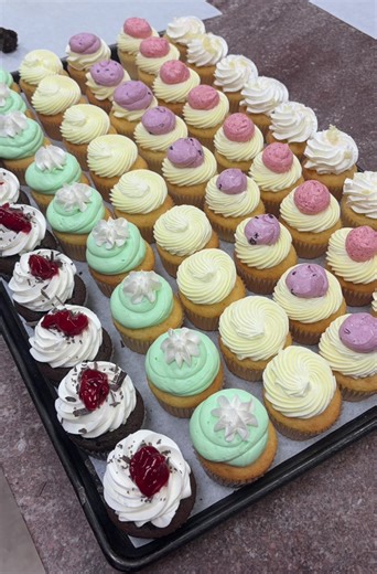 Strawberry Shortcake • Lemon Raspberry • Lemon Blueberry Lemon • Key Lime • Black Forest #baking #cupcakes #tomsrivernj #cakedecorating #smallbusiness