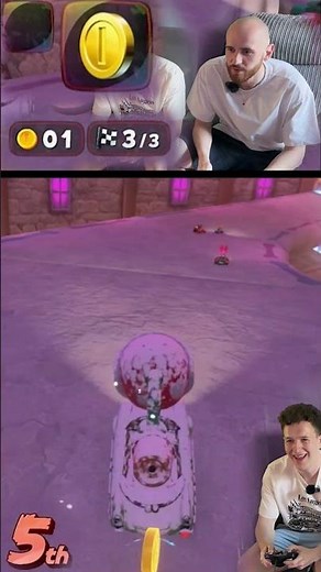 The Anti-Red Shell Magnetic Force Field! #bbow #shorts #mariokartworld #redshell