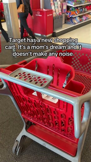 Target's new shopping carts!!! It's a mom's dream :)