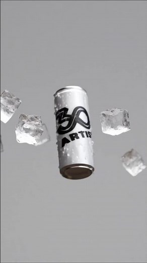 🔥 Stunning Soda Can Animation with Rotating Ice Cubes | Blender 3D | STBVisions