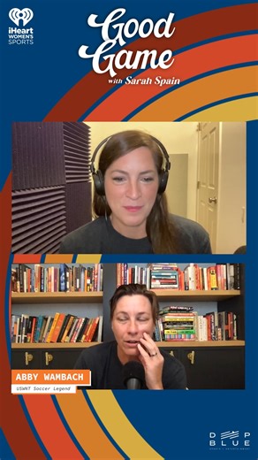 Join host Sarah Spain as she sits down with the iconic soccer star, Abby Wambach for episode 1 of her new podcast! ⚽️ Listen now: https://ihr.fm/GoodGameFB | iHeartRadio