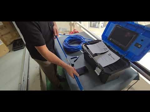 Waterproof 30 meters snake camera pool well fishing camera