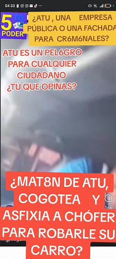 1.4M views · 14K reactions | ÚLTIMO MINUTO // ATU, UNA VEZ MÁS DEMUESTRA EL PEL6GRO QUE ES PARA EL PUEBLO PERUANO QUE TRABAJA EN TRANSPORTE, INDIGNANTE Y ¿DELICTIVO ACTUAR, TÚ QUE OPINAS ? | 5TO PODER | Facebook