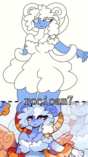 Timelapse 167# Adoptables OCs #Shorts #speedpaint #art #digitalart #adoptable #adoptablesforsale