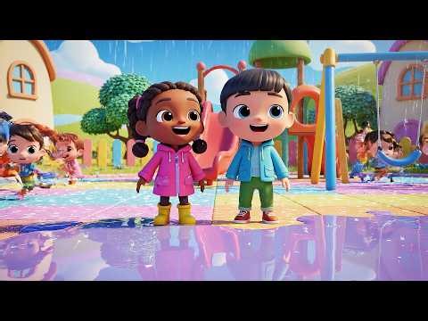 Rain Rain Go Away Sunny Sky Rescue Mission | Superhero Weather Song for Kids