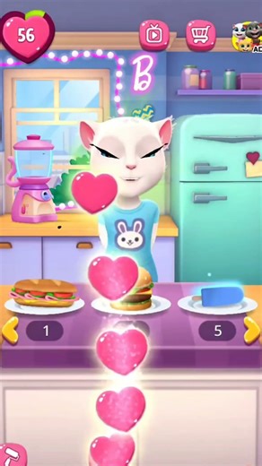 How Did Angela End Up Like This…? 😳💔 #mytalkingangela2 #cotton #shorts