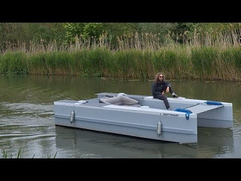 We Built this Electric Catamaran in a Garage