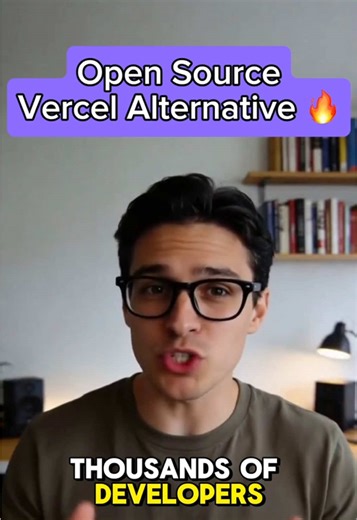 The Open Source version of Vercel 🔥 Comment ‘Coolify’ for the link 👇 #opensource #vercel #devtools #coding