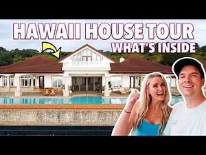 🏠 MASSIVE HAWAII HOUSE TOUR 🌺 NEW HOUSE TOUR OF HAWAIIAN VACATION HOME ON THE BIG ISLAND OF HAWAII 🏡