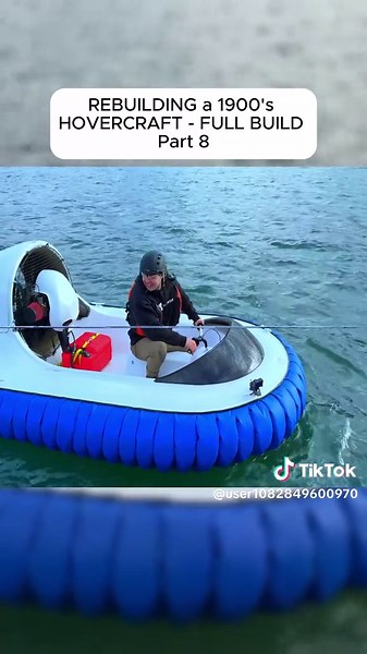 REBUILDING a 1900's HOVERCRAFT - FULL BUILD #rebuilding #build #ca #engine #machine #repair #fy