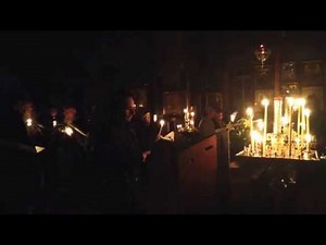"The Wise Thief" sung by Holy Trinity Orthodox Seminary