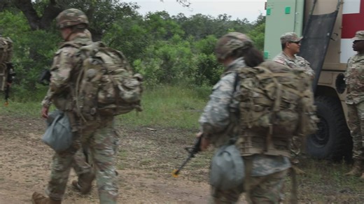 Land Navigation for the Best Leader Course, Camp Bullis Texas