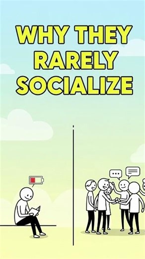 Why Some People Rarely Socialize