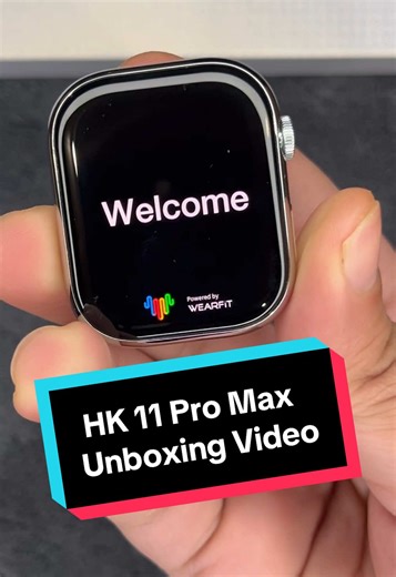 Hk 11 Pro Max Smartwatch Unboxing Video ✅ Delivery Allover Pakistan #hkpro #smartwatch #smartwatch2026 #viraltiktok #foryou
