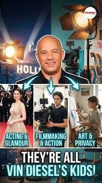 Vin Diesel’s Children Live 3 Different Lives 😲