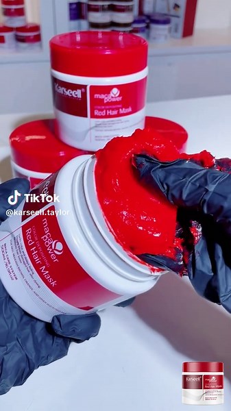 Karseell Collagen Red Hair Mask for Damage Repair
