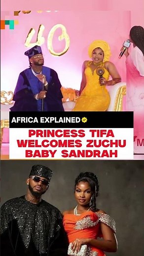 PRINCESS TIFA AMKARIBISHA BABY SANDRAH WA ZUCHU 😍❤️🔥 | Tanzania #africaexplained #zuchu