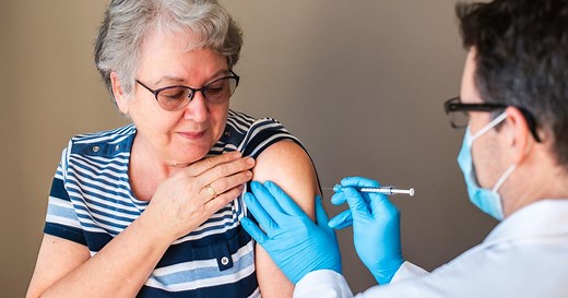 If you have a cold, can you get vaccined for COVID, the flu and shingles at once?