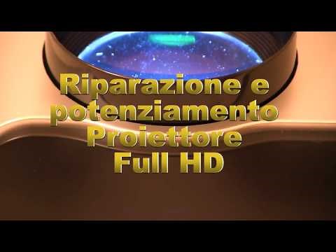 Repair and upgrade Full HD Projector 160 W to 200W LED lamp