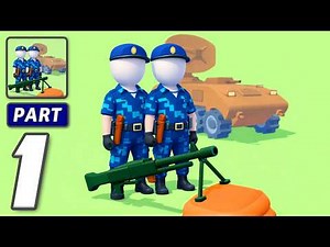 Army Games Commander Tycoon - Gameplay Walkthrough Part 1 - Command Build Conquer (iOS, Android)