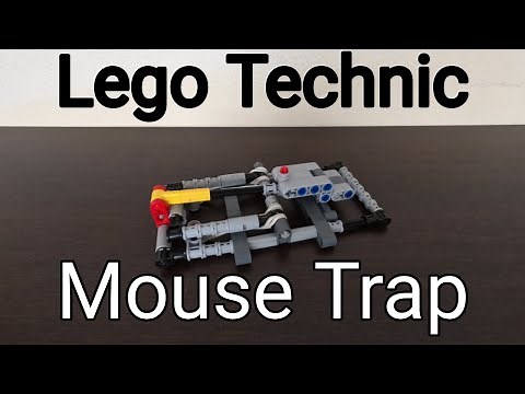 Lego Technic Mouse Trap Tutorial + Instructions