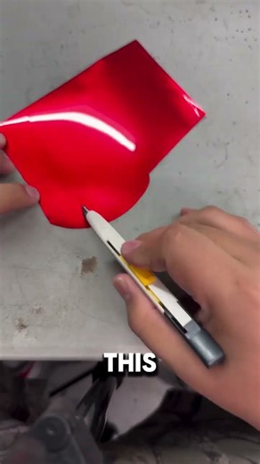 Practice cutting the vinyl with the backing paper before you cut your paint!!!!