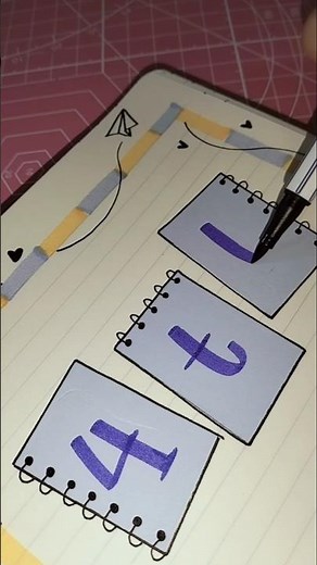 Creative Front Page #shorts #frontpage #coverpage #notebook #stickynotes #lettering #diy