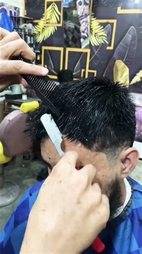 Short Hair Transformation for razor Tutorial #shorts #hair