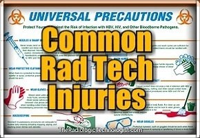 Top 10 Common Injuries for a Radiologic Technologist