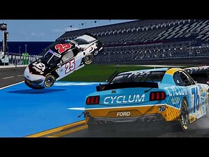 NASCAR Racing Crashes #108 - BeamNG Drive