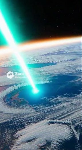 Alien Spaceship Destroys Earth with a Laser Beam 🌍💥 | Ultra Realistic Sci-Fi Explosion in 4K