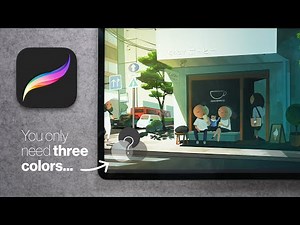 The secret to painting color and light... [Procreate Tutorial for Beginners]