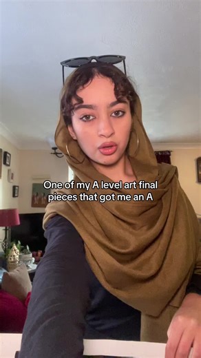 A Level Art Final Piece: Acrylic on Cartridge Paper