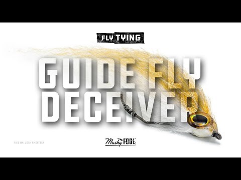 Simple Guide Fly Pattern for Musky and Bass - Guide Fly Deceiver Tutorial - Musky Fool